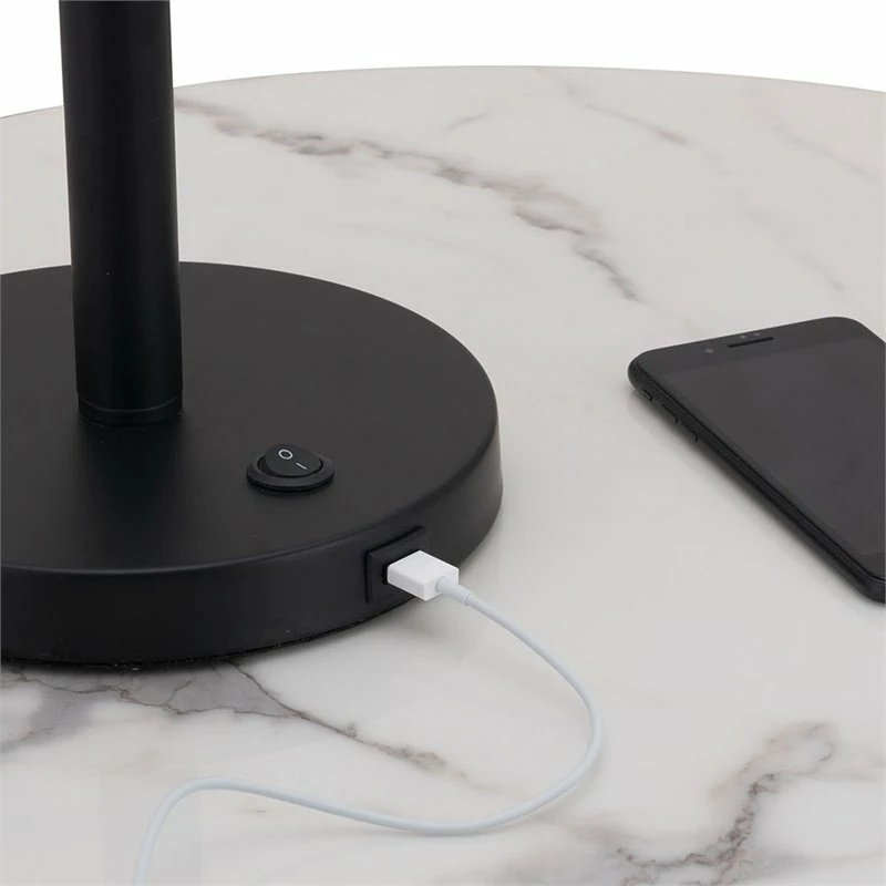 Coupon π Zuo Tanner Marble Table Lamp In Matte Black And Brass π€© - Image 6