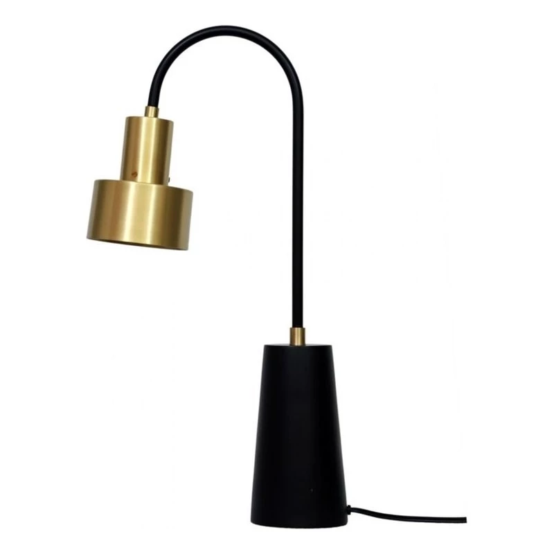 Flash Sale π Moe's Home Collection Xavier 1-Light Metal Table Lamp In Black/Brass π§¨