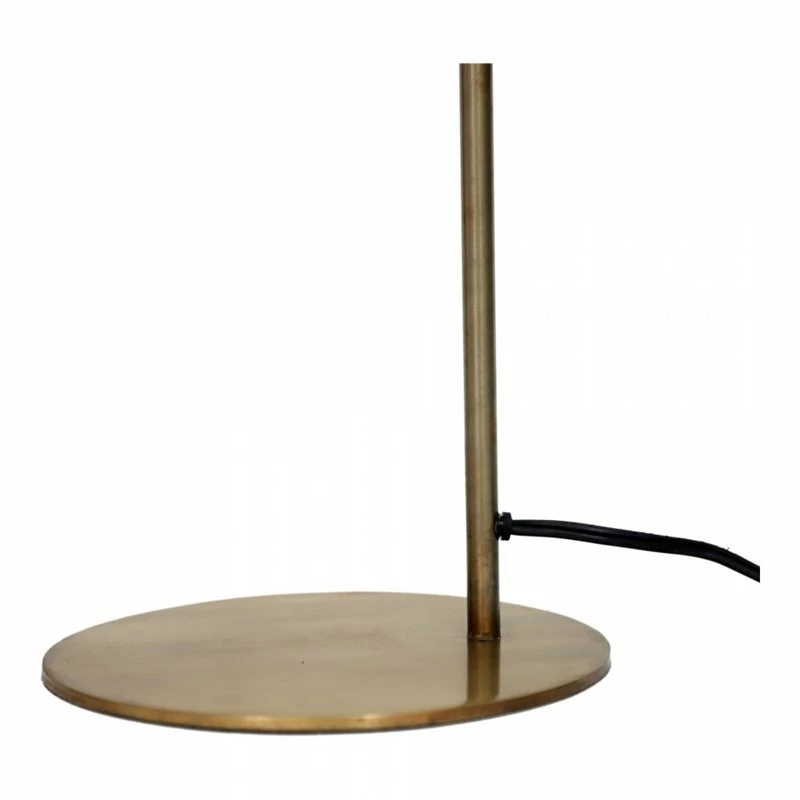 Deals βοΈ Moe's Home Collection Trumpet 1-Light Contemporary Metal Floor Lamp In Gold π - Image 4