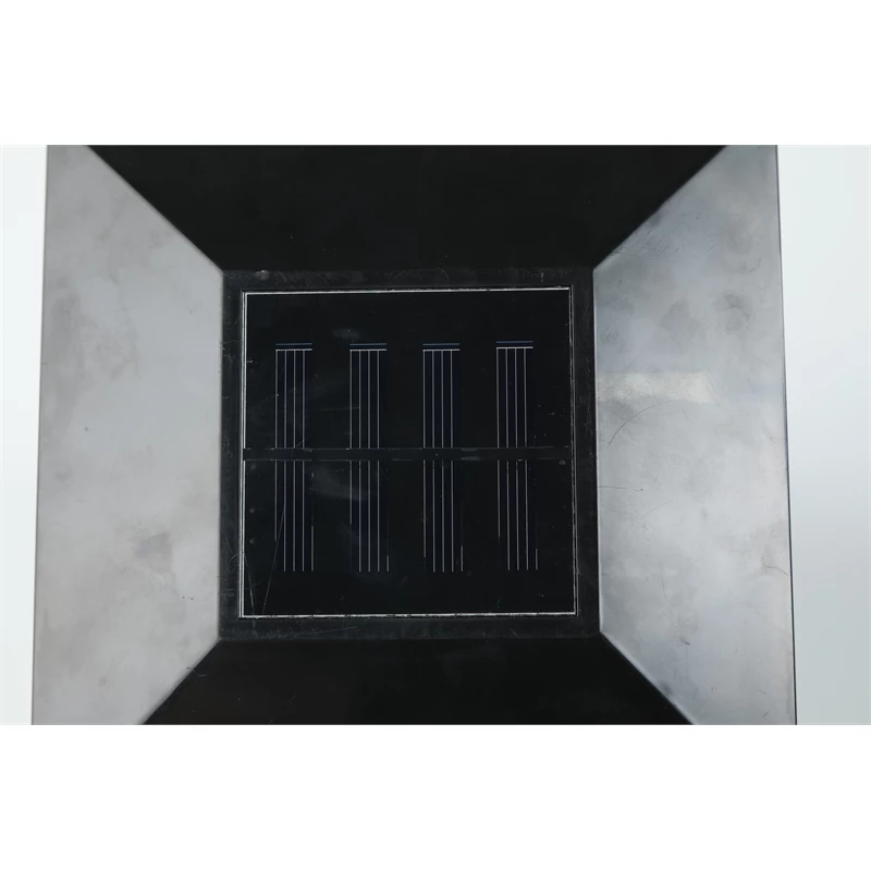 Cheap β Luxen Home LuxenHome Black Plastic Solar Adjustable Post Cap Light π - Image 3