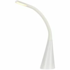 Hot Sale π₯ Elegant Decor Illumen 4W 3000K Modern Metal LED Desk Lamp In Glossy White π