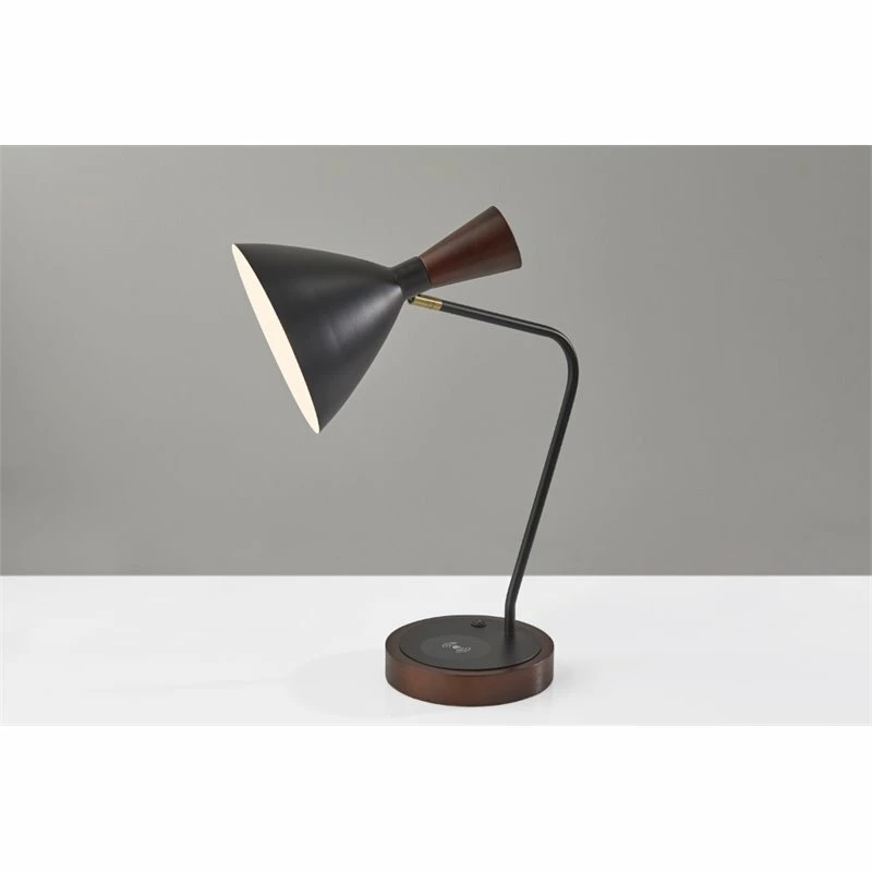 Cheapest β Adesso Home Arlo Metal AdessoCharge Wireless Charging Desk Lamp In Black π - Image 4