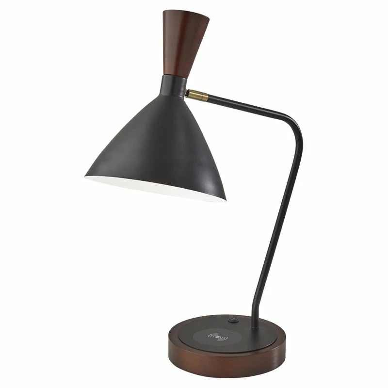 Cheapest β Adesso Home Arlo Metal AdessoCharge Wireless Charging Desk Lamp In Black π