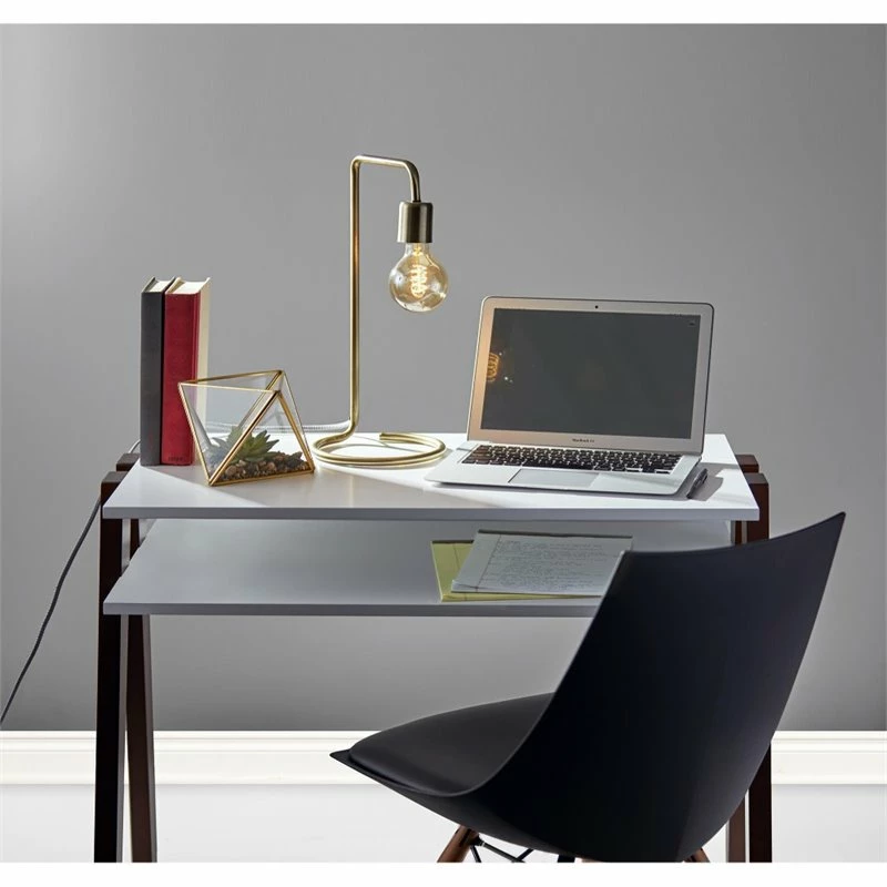 Budget π Adesso Home Morgan Metal Desk Lamp In Antique Brass β - Image 2