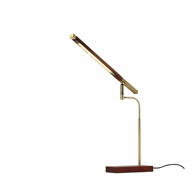 Top 10 π Adesso Home Barrett Wood LED Desk Lamp In Walnut π― - Image 2