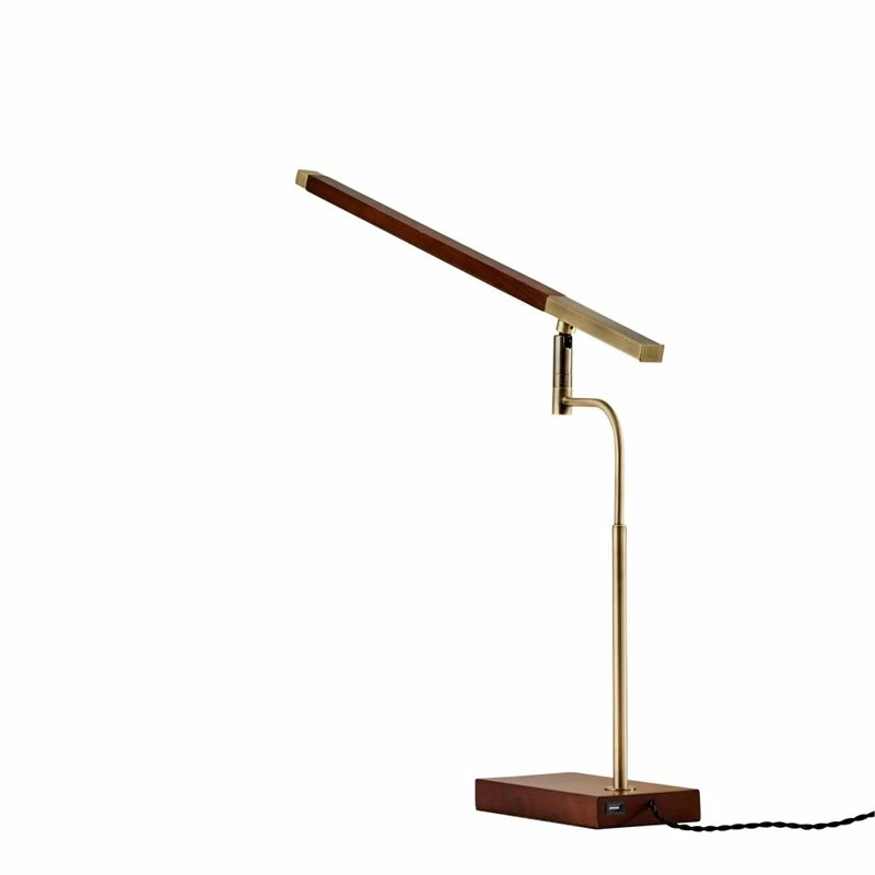 Top 10 π Adesso Home Barrett Wood LED Desk Lamp In Walnut π― - Image 3