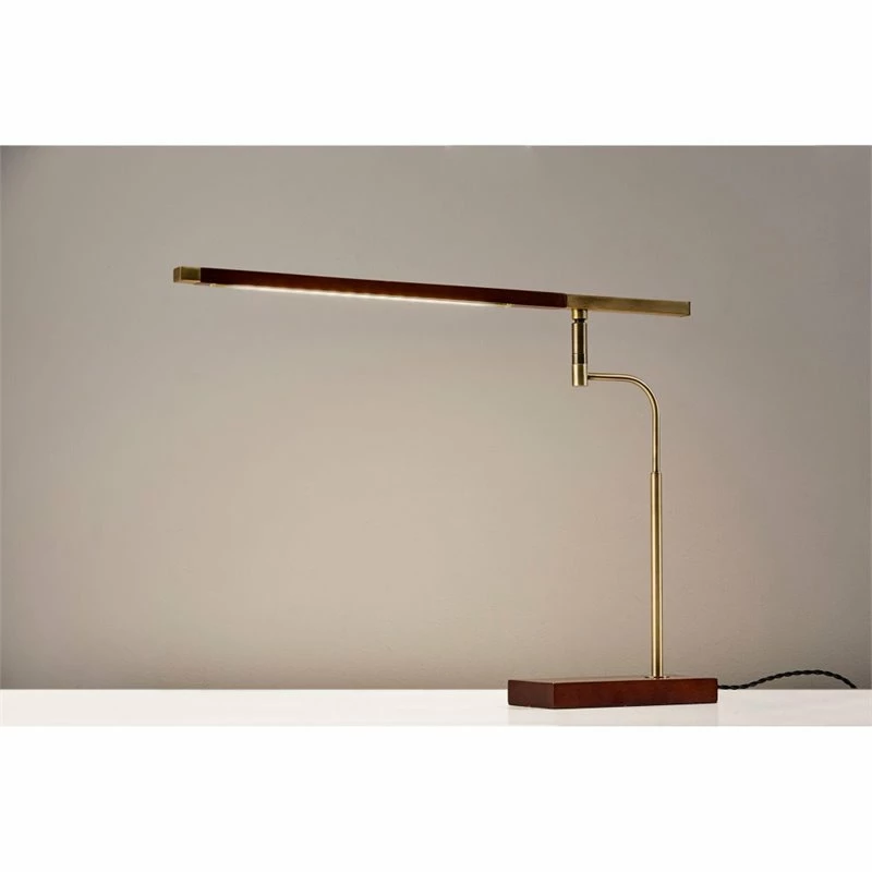 Top 10 π Adesso Home Barrett Wood LED Desk Lamp In Walnut π― - Image 7