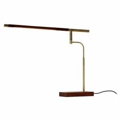 Top 10 🔔 Adesso Home Barrett Wood LED Desk Lamp In Walnut 💯