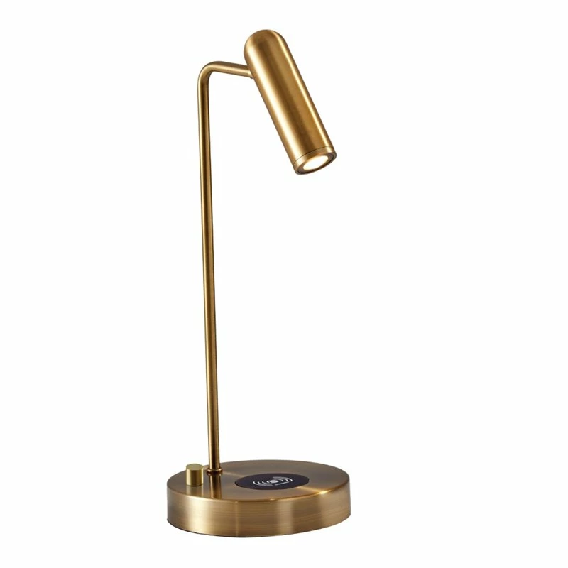 Cheapest π Adesso Home Kaye Metal AdessoCharge LED Desk Lamp In Antique Brass π€© - Image 4