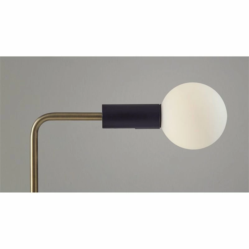 Budget βοΈ Adesso Home Windsor Metal AdessoCharge LED Desk Lamp In Matte Black π - Image 2