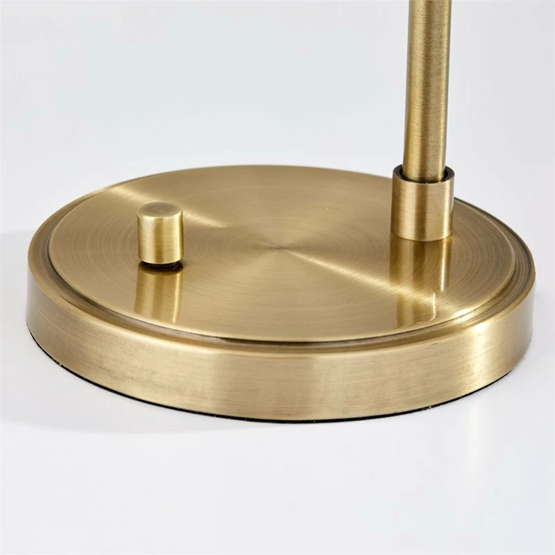 Deals π Adesso Home Abbott Metal Desk Lamp In Antique Brass π₯° - Image 3