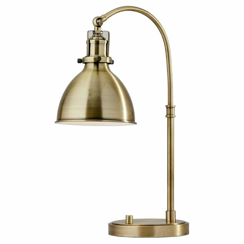 Deals π Adesso Home Abbott Metal Desk Lamp In Antique Brass π₯°