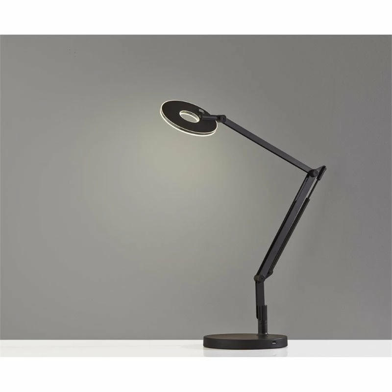 Buy π Adesso Home Gordon Metal LED Desk Lamp In Black βοΈ - Image 3