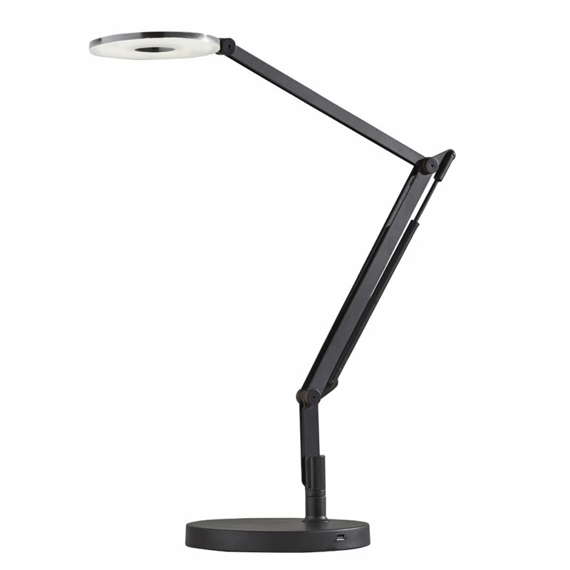 Buy π Adesso Home Gordon Metal LED Desk Lamp In Black βοΈ
