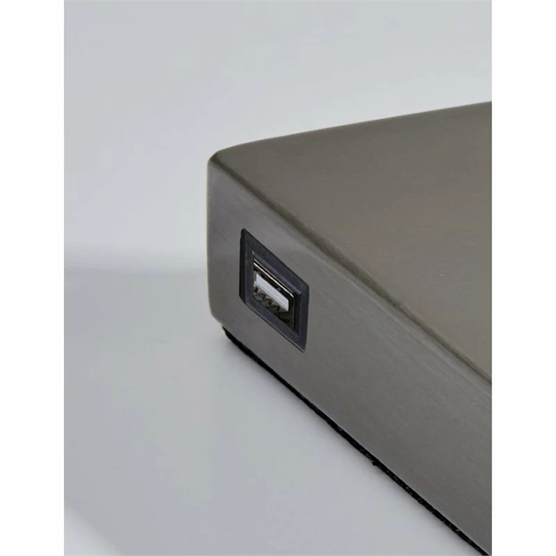 Flash Sale π Adesso Home Collette Metal AdessoCharge LED Desk Lamp In Brushed Steel π - Image 3