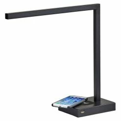 Best reviews of ✨ Adesso Home Aidan Metal AdessoCharge LED Desk Lamp In Matte Black 😀