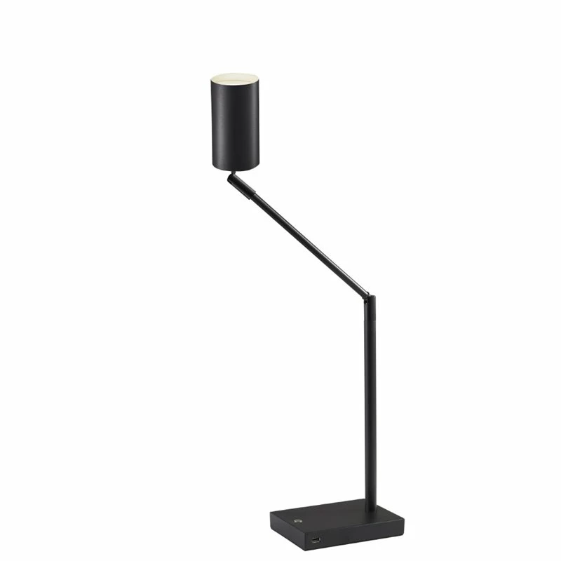 Discount β Adesso Home Colby Metal LED Desk Lamp In Black β - Image 3