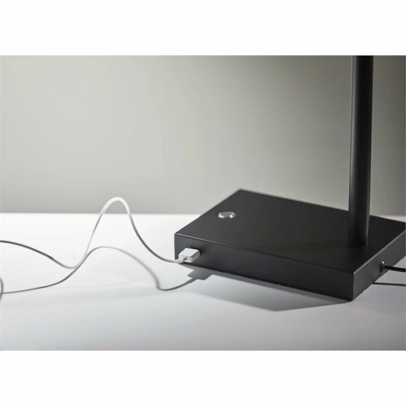 Discount β Adesso Home Colby Metal LED Desk Lamp In Black β - Image 6