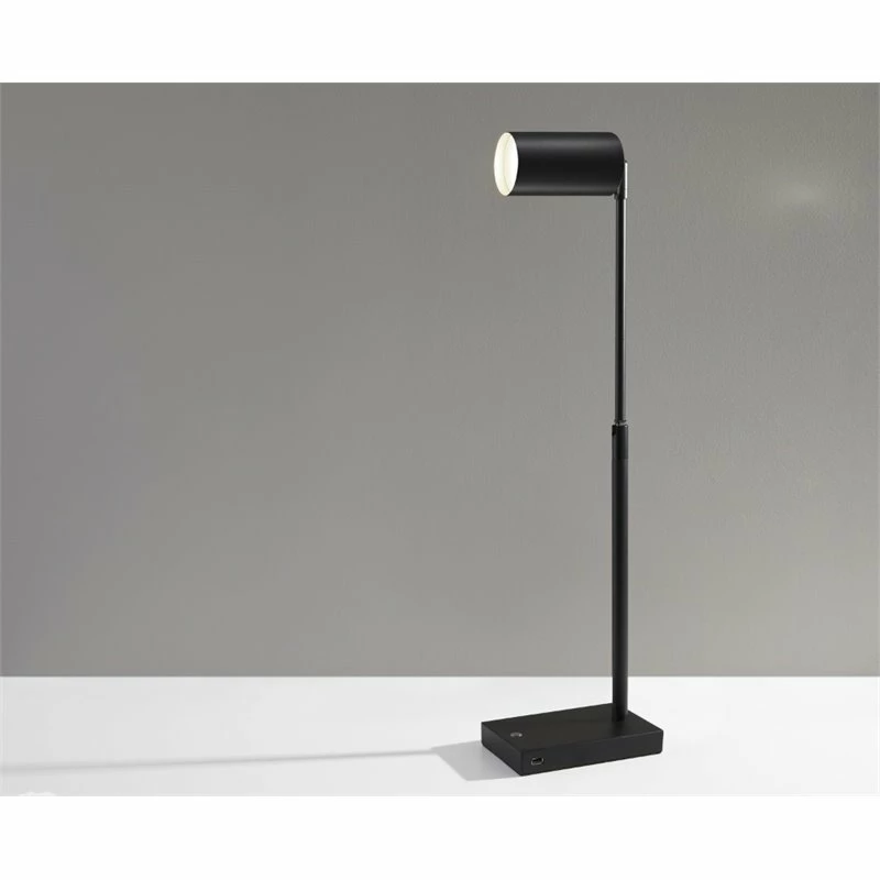 Discount β Adesso Home Colby Metal LED Desk Lamp In Black β - Image 9