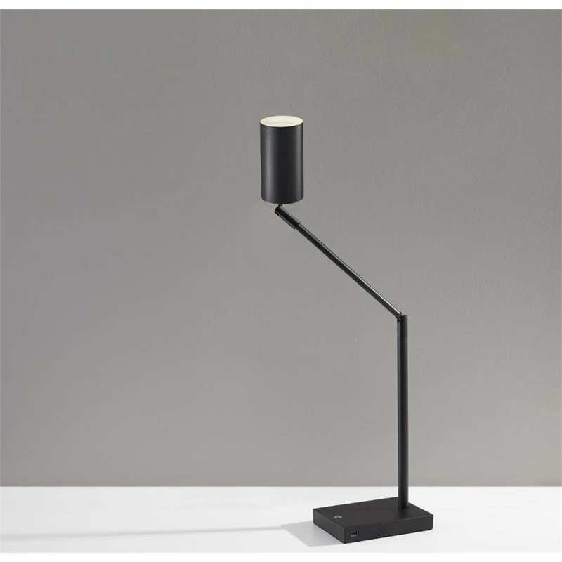Discount β Adesso Home Colby Metal LED Desk Lamp In Black β - Image 11