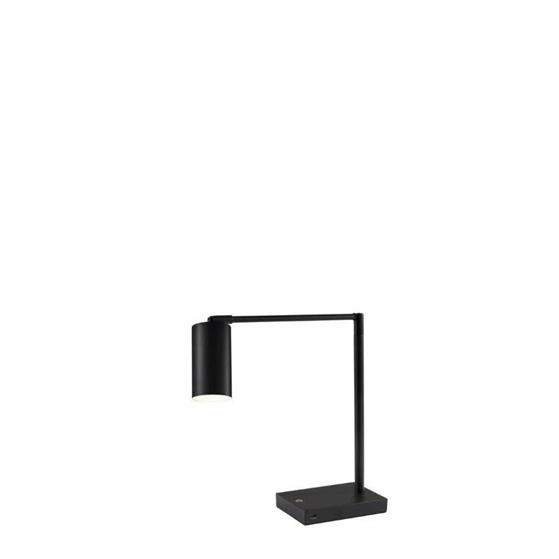 Discount β Adesso Home Colby Metal LED Desk Lamp In Black β - Image 13