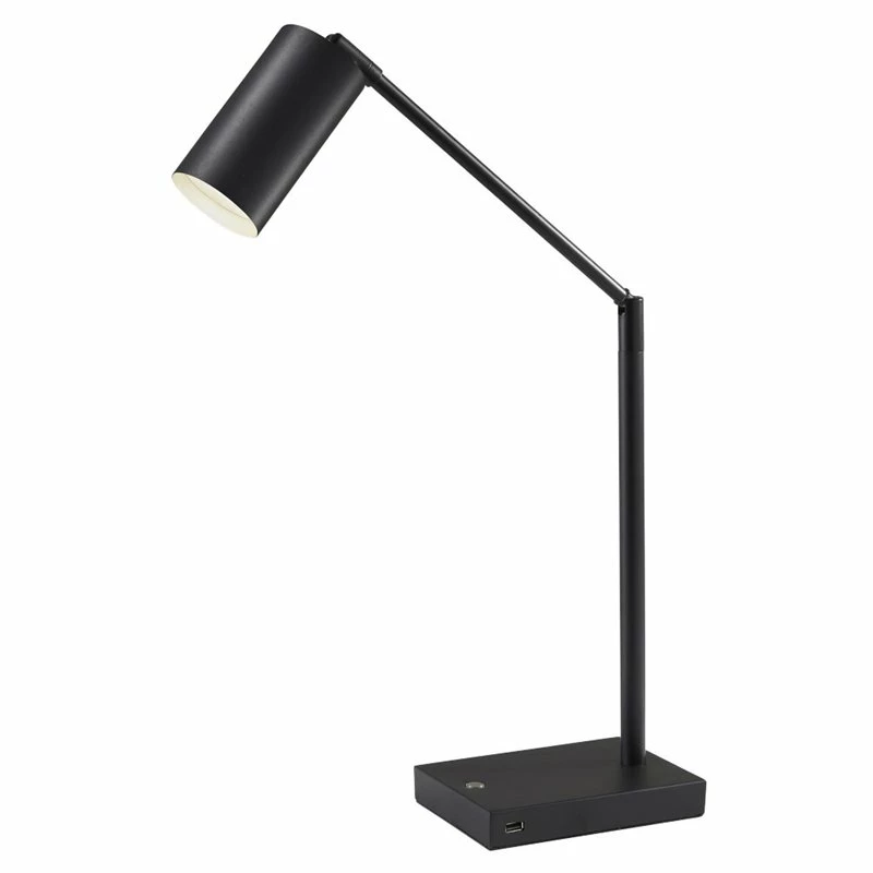 Discount β Adesso Home Colby Metal LED Desk Lamp In Black β