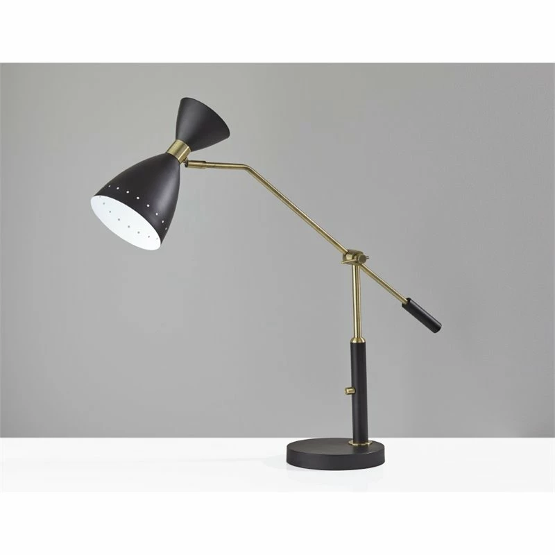 Hot Sale β Adesso Home Oscar Metal Adjustable Desk Lamp In Black π - Image 5