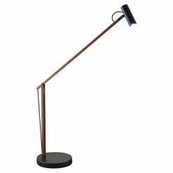 Deals π Adesso Home ADS360 Crane Wood LED Desk Lamp In Walnut π