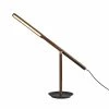 Budget 🛒 Adesso Home ADS360 Gravity Wood LED Desk Lamp In Walnut 🔥