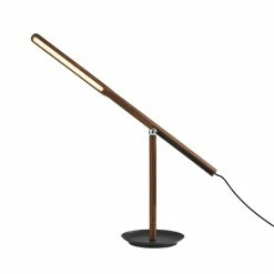 Budget π Adesso Home ADS360 Gravity Wood LED Desk Lamp In Walnut π₯