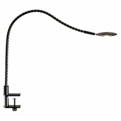 Brand new π₯ Adesso Home ADS360 Natrix Metal LED Clamp Lamp In Black And Brushed Steel π