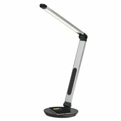 Buy π₯ Adesso Home Rodney Metal LED AdessoCharge Desk Lamp In Matte Silver And Black π