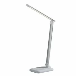 Top 10 😉 Adesso Home Lennox LED Multi Function Desk Lamp In Matte Silver And Glossy White ✨