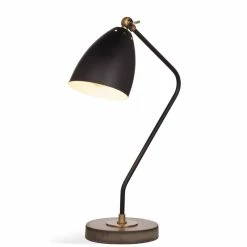 Best Pirce ❤️ Bassett Mirror Correll Metal Task Lamp In Brass 💯