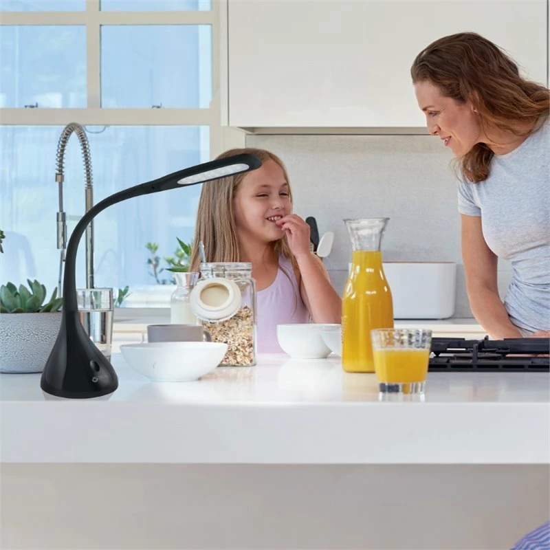 Brand new π OttLite Wellness Curve LED Desk Lamp With 4 Brightness Levels In Black π - Image 5