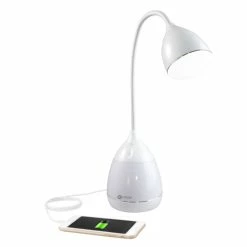Brand new π₯° OttLite Wellness Mood LED Desk Lamp With Color Changing Base In White β