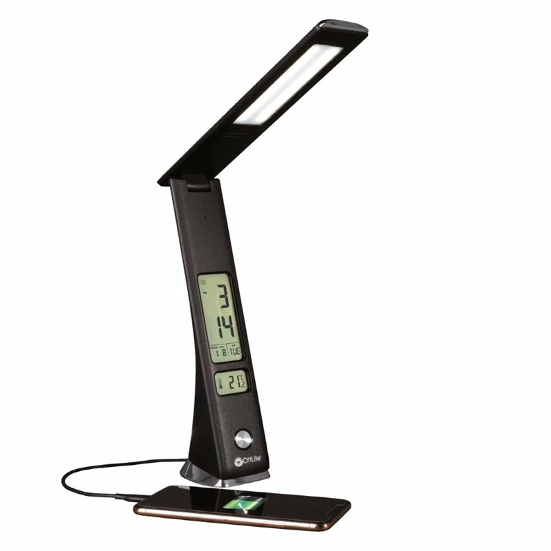 Coupon 𧨠OttLite Wellness Rise LED Desk Lamp With Digital Display In Black β