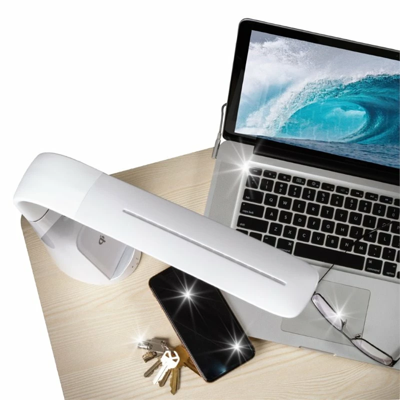 Best reviews of β OttLite Wellness Sanitizing Purify LED Desk Lamp With Wireless Charging In White π - Image 3