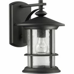 Cheap 🤩 Chloe Lighting CHLOE Ashley Superiora Transitional 1 Light Textured Black Outdoor Wall Sconce 🎉