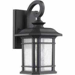 New 🛒 Chloe Lighting CHLOE Franklin Transitional 1 Light Black Outdoor Wall Sconce 17" Height 🔔