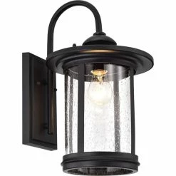 Deals ⭐ Chloe Lighting CHLOE Cole Transitional 1 Light Textured Black Outdoor Wall Sconce 16" Height 🔥