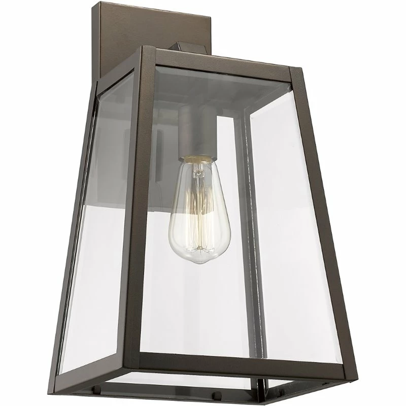 Discount π Chloe Lighting CHLOE Xandra Industrial 1 Light Rubbed Bronze Outdoor Wall Sconce 16" Tall π₯