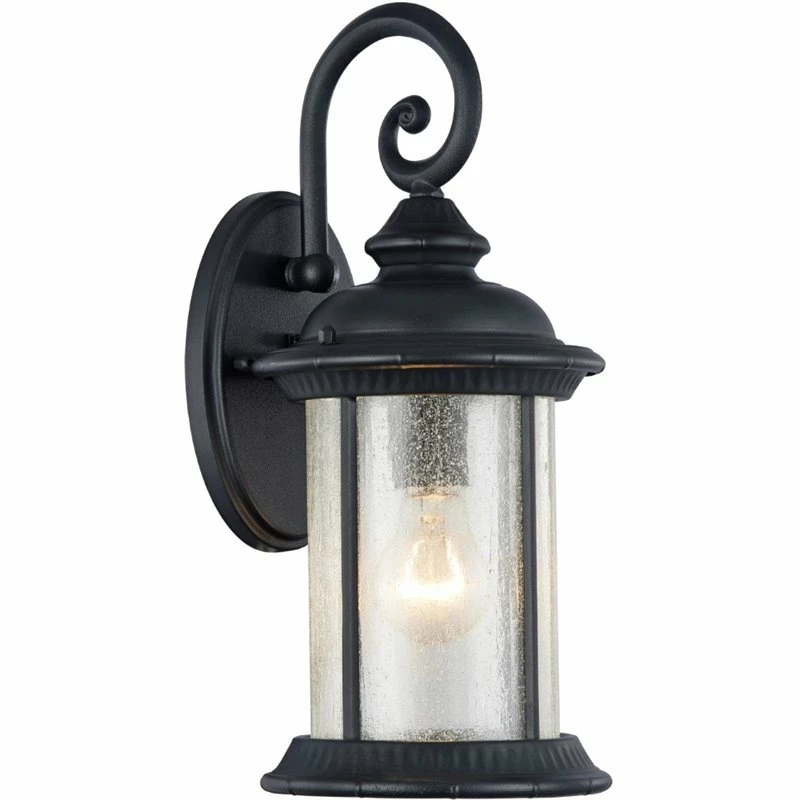 Budget β Chloe Lighting CHLOE Feiss Transitional 1 Light Black Outdoor Wall Sconce 15" Height π₯