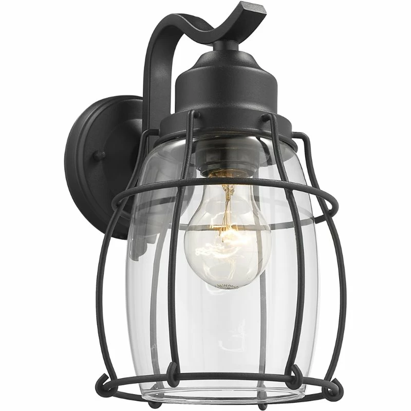 Top 10 βοΈ Chloe Lighting CHLOE Charlotte Industrial 1 Light Textured Black Outdoor Wall Sconce 11" Tall π