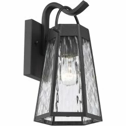 Cheap 👏 Chloe Lighting CHLOE Alexa Industrial 1 Light Textured Black Outdoor Wall Sconce 12" Tall ✨