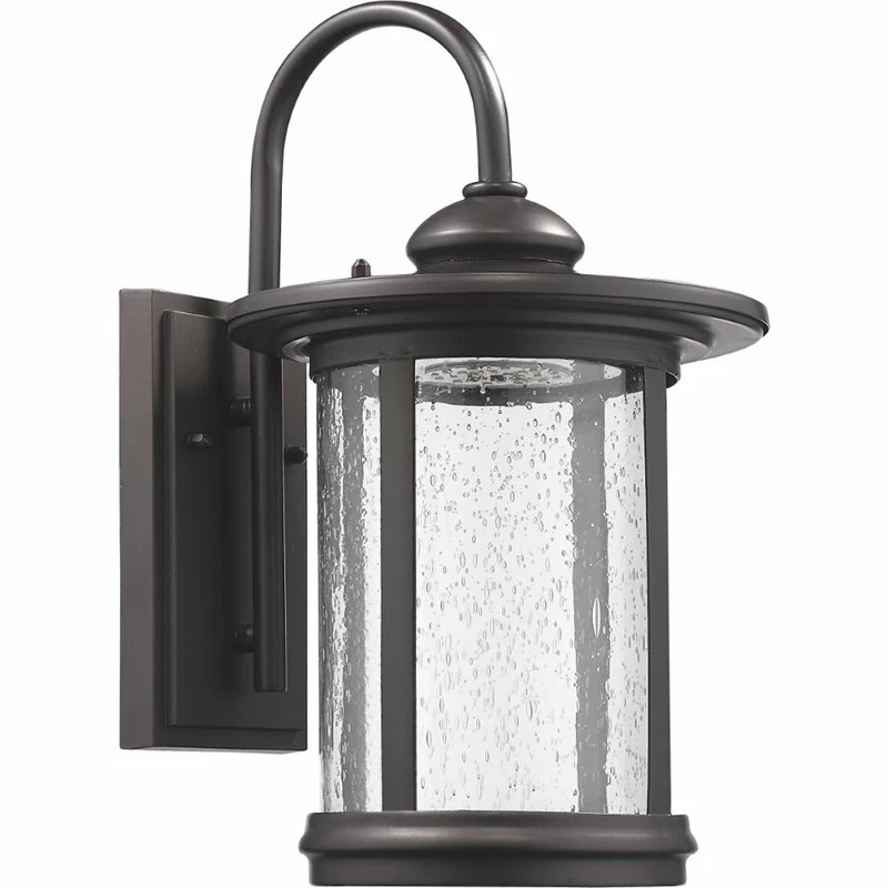 New π₯° Chloe Lighting CHLOE Cole Transitional LED Rubbed Bronze Outdoor Wall Sconce 15" Height π₯°