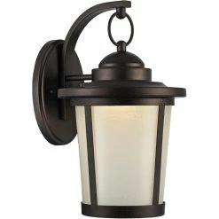 Buy 💯 Chloe Lighting CHLOE Abbington Transitional LED Rubbed Bronze Outdoor Wall Sconce 13" Tall 🧨