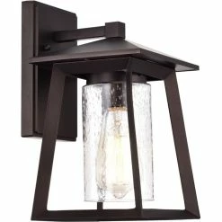 New ✨ Chloe Lighting CHLOE Russell 1 Light Oil Rubbed Bronze Outdoor Wall Sconce 11" Height ✔️