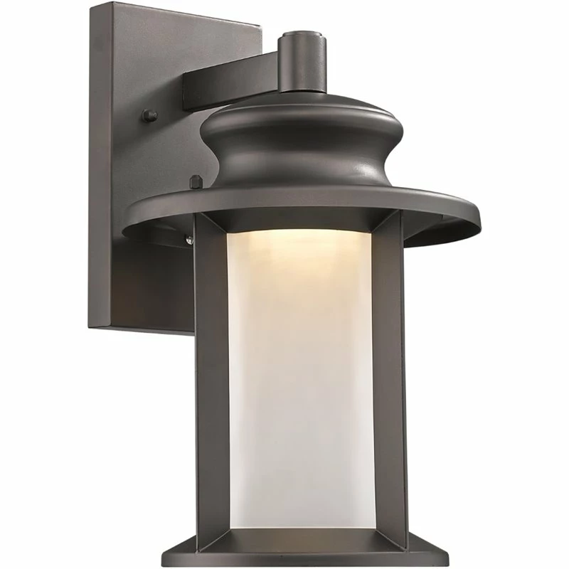 Promo π Chloe Lighting CHLOE Owen Transitional LED Rubbed Bronze Outdoor Wall Sconce 14" Tall π