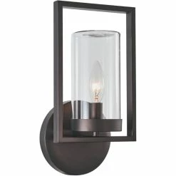 Wholesale ✔️ Chloe Lighting CHLOE Matthew 1 Light Rubbed Bronze Outdoor/Indoor Wall Sconce 13" Tall 🎁